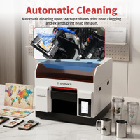 Nueva Impresora Erasamrt L800 Automática de Inyección de Tinta UV para Carcasas de Teléfono y Tarjetas, Compatible con Eggshell Flex, Tamaño A4, Multifuncional, para Pequeñas Empresas