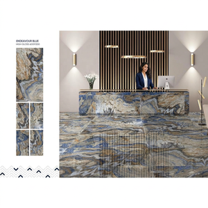 Azulejos de Porcelana Cerámica Carlos Ivory 600x1200mm, Azulejos de Pared y Piso de Lujo Color Marfil para Hoteles y Apartamentos - Product Image 4