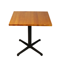 Table basse bois de hêtre massif plateau collé personnalisation OEM/ODM Table de restaurant