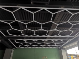 2024 Mới tổ ong lục giác Tường Đèn Dimmer LED cảm ứng ánh sáng lượng tử đèn kết nối - Product Image 2