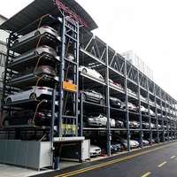 Sistema de Estacionamiento de Autos Inteligente de Múltiples Niveles con Elevación y Deslizamiento, Equipo de Estacionamiento Innovador, Elevadores de Autos para Garaje Doméstico, Fácil de Usar