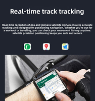 Reloj Inteligente con Pantalla Táctil de 2.64" IPS, Tarjeta SIM, GPS, Android 11, Batería de 5-10 Días, Resistente al Agua, Chipset MTK6761