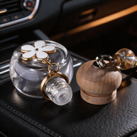 Diffuseur de parfum pour voiture en verre raffiné, flacon de 10 ml, finition haute brillance, cadeau de luxe, boutique, vente en gros, directement de l'usine