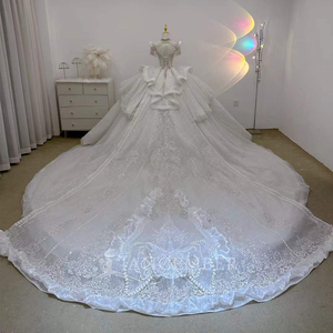 Jancember JJ96 Luxury Sweetheart Media manga Vestidos De Novia Vestido De Novia - Product Image 2