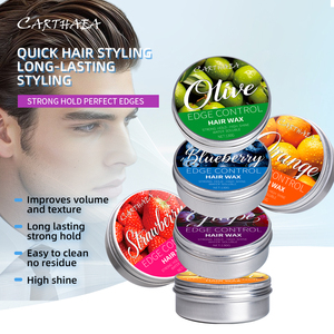 Cera para el Cabello de Fijación Fuerte, Orgánica y Profesional, Control de Frizz, Producto Personalizado para Peinar el Cabello, Pomada, Cera para el Cabello - Product Image 5