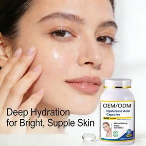 Comprimés éclaircissants pour la peau à l'<span class=keywords><strong>acide</strong></span> <span class=keywords><strong>hyaluronique</strong></span>, marque privée OEM, pour adultes, 60 unités, 2 comprimés par jour, non destiné aux femmes enceintes, Shaanxi - Product Image 5