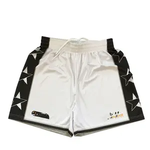 Short d'entraînement respirant et Durable de la ligue de Rugby par Sublimation