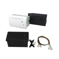 Imprimante thermique de reçus HS-QR71 58 mm à montage sur panneau, imprimante pour kiosque 203 DPI, RS232 TTL, rouleau de papier max. 39 mm