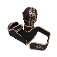 Gants de boxe de conception personnalisée de haute qualité en gros meilleur prix en cuir PU pour gants d'entraînement MMA