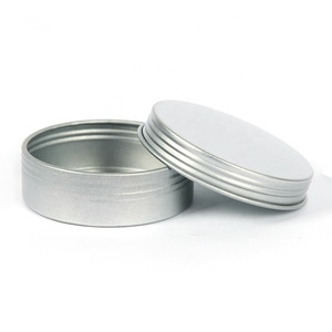factory wholesale custom metal round tin for cosmetic jars medicine pill small mini packaging boxes