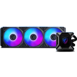 Refroidisseur tout-en-un pour processeur MPG CORELIQUID K360 V2 360 mm ARGB, compatible avec les sockets de processeur LGA 1200 1700 AM4, refroidissement par eau MPG CORELIQUID K360 V - Product Image 1