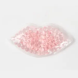Paquete de perlas de gel frío y caliente para labios Compresa de hielo