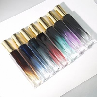 Emballage cosmétique personnalisé avec logo, flacon de parfum de luxe vide avec pompe à vaporiser en verre et couvercle en bois foncé