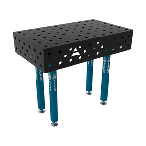 Steeleco gpph ม้านั่งเชื่อม1x0.6ม. หนา8มม. รู16มม. ตารางขนาด100x100มม - Product Image 1