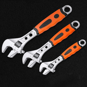 10-Zoll Multifunktionaler Verstellbarer Schraubenschlüssel mit Ratschenfunktion, Cr-V-Stahl <span class=keywords><strong>f</strong></span>ür Sanitär- und Autoreparaturen - Product Image 1