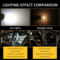 A80 seramik roma sütun T10 2835 2SMD LED 194 168 park lambası 12V araba okuma kama ampuller Ment lambalar beyaz Amber