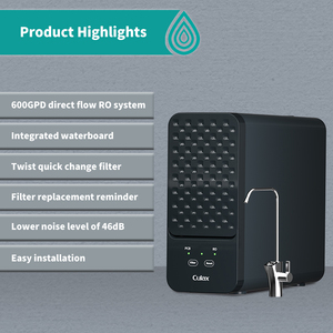 <span class=keywords><strong>Eau</strong></span> potable sous évier 4 étapes ro filtration par osmose inverse filtre maison purificateur système de machine pour la maison - Product Image 2