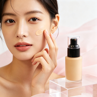 Fond de Teint Liquide Mat Peau Noire Maquillage de Marque Privée de Haute Qualité