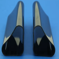 Manchon de protection en PVC rigide écologique moulé par extrusion pour profilé de tube triangulaire, service de conception de modèle 3D personnalisé