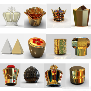 Custom Zamac Built Zinc Alloy Tailored Fragrance Spray Magnetic <strong>Cap</strong> Perfume Bottle Metal Screw <strong>Caps</strong> Perfume Bottle <strong>Cap</strong> - Product Image 2