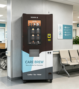 Distributeur automatique de <span class=keywords><strong>café</strong></span> commercial TCN avec écran tactile, machine à <span class=keywords><strong>café</strong></span> à capsules avec machine à glaçons, <span class=keywords><strong>café</strong></span> intelligent - Product Image 6