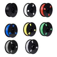 Filamen Printer 3D Terbaik 1kg/gulung 1.75mm-2.85mm Plastik Cetak PLA ABS PETG TPU 95A OEM Didukung Kemasan Netral Moulding