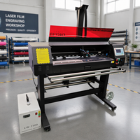 Ledio Fabrikpreis Puff CO2 50W Laserschneideplotter Hochgeschwindigkeits-Graviermaschine mit Wasserkühlung in Guangzhou