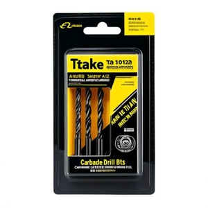 Foret universel en carbure Ttake Ta1012, revêtement Nano TiAlN, pour perçage profond, outil de machine-outil - Product Image 2