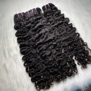 30 Năm Nhà Máy Bán Buôn Tóc Trinh Nữ Nhà Cung Cấp Tự Nhiên Ban Đầu 100% Chưa Qua Chế Biến Việt Nam Tóc Thô Bó Đầy Đủ Lớp Biểu Bì Phù Hợp - Product Image 4