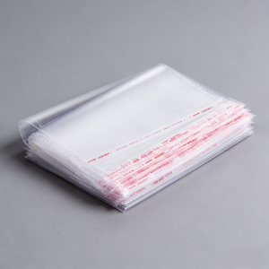 Sacs en polypropylène transparents autocollants pour emballage, épais, pour cadeaux, jouets, bijoux, présentation en <span class=keywords><strong>magasin</strong></span>, sacs en plastique OPP transparents - Product Image 3