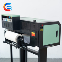 Impresora de transferencia DTF de doble cabezal A3 de 330mm I1600 cabezal de impresión nueva condición diseño colorido rápido para ropa pigmento de garantía de 1 año