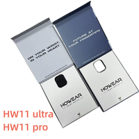 Montre Hw11 ultra Pro avec écran AMOLED de 2,05 pouces, batterie de 550 mAh, WearFit Pro, NFC, ChatGPT, Dynamic Island