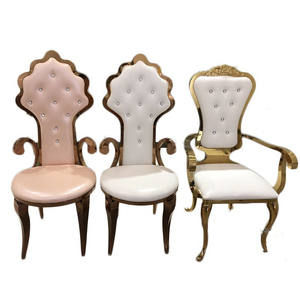 Wholesale Customization Hotel Event Party Wedding Dining Furniture Stainless Steel <b>Chair</b> Modern Design Home Use <b>for</b> <b>Sale</b> - Product Image 1