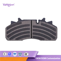 Harga Kompetitif Baru Kampas Rem YaMei Bebas Asbes Berkualitas Tinggi WVA 29143 untuk Truk Actros 1829/2138 29181