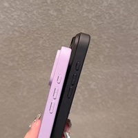 Étui de téléphone motif en cuir PU de luxe pour iPhone 16 15 14 Plus 13 12 11 Pro Max antichoc mat affaires couleur unie couverture souple