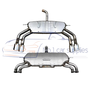 Accesorios para Parachoques de Auto, Escape de Acero Inoxidable Estilo <span class=keywords><strong>A3</strong></span> S3 para <span class=keywords><strong>A3</strong></span> S3 Sedán y <span class=keywords><strong>Hatchback</strong></span> 2017 <span class=keywords><strong>2018</strong></span> 2019 - Product Image 4