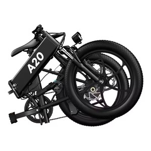 China <span class=keywords><strong>ADO</strong></span> <span class=keywords><strong>A20</strong></span> Bicicleta de ciudad eléctrica plegable 20 pulgadas Fácil de llevar Bicicleta eléctrica 35 km/h Batería extraíble Bicicleta de montaña - Product Image 3