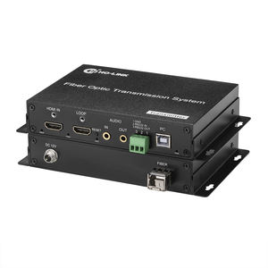 Rallonge <span class=keywords><strong>fibre</strong></span> <span class=keywords><strong>optique</strong></span> 4K HD-MI @ 60HZ jusqu'à 10KM via câble <span class=keywords><strong>fibre</strong></span> <span class=keywords><strong>optique</strong></span> multimode/monomode - Product Image 2