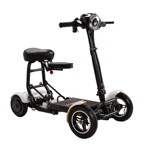 KSM-905A Manufacturer 4-wheel Folding Travel Mobility Electric Scooter for Disabled in the Cheapest Price