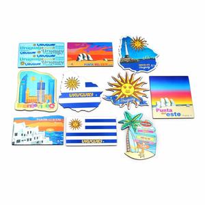 Custom Your Own Attractive Design 3D Scenery Image Magnetic Foil Fiji Colombia Uruguay Souvenir <b>Fridge</b> Magnet - Product Image 4