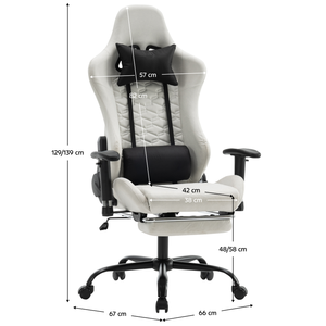 CS GO Confort exceptionnel Mousse froide Gamer Stuhl <span class=keywords><strong>Chaise</strong></span> d'ordinateur haut de gamme de bureau réglable dans les quatre sens <span class=keywords><strong>Chaise</strong></span> de jeu ArenaRacer Titans - Product Image 6