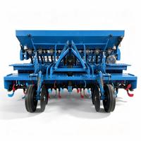 Nouvelle motobineuse rotative automatique diesel et semoir à engrais pour usage agricole, haute précision, haute productivité, construction en acier