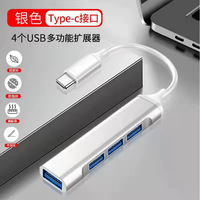USB tipo C HUB 3,0 3,1 4 puertos Multi USB Splitter adaptador OTG para Xiaomi Macbook PC accesorios de computadora