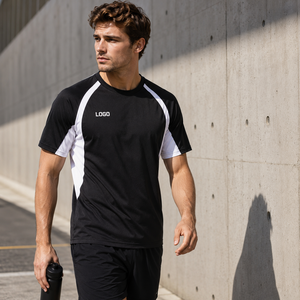 Maillot de sport personnalisé à manches raglan pour l'entraînement, fabrication OEM/ODM, fournisseur de vêtements de sport - Product Image 2