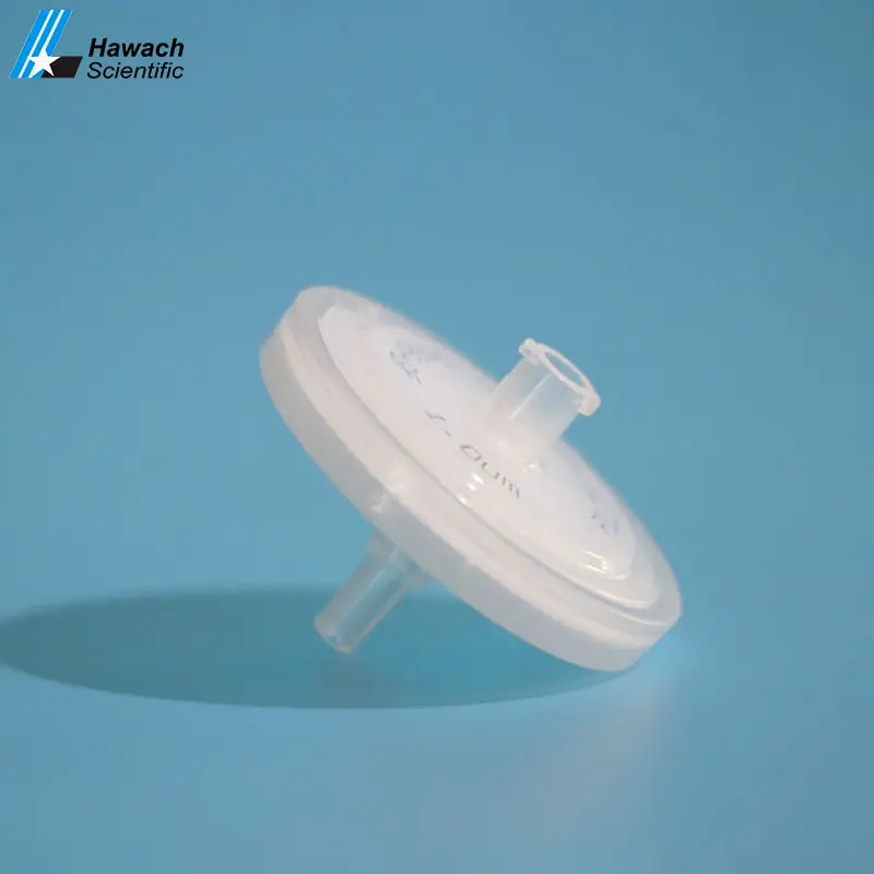 25mm 33mm 0.45 micron sterile cheap ca welded pes Mesh membrane syringe filter for medical use