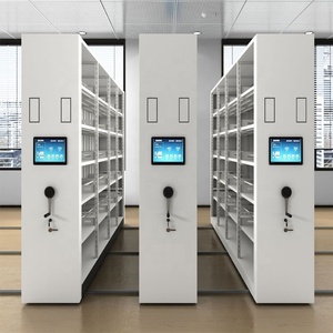 Customized Movable Electric Intelligent Library Mobile Compact Shelving Mobile Shelf Storage System Dense Frame - Product Image 6