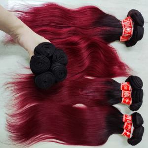 Letsfly 5.95$/pieza Extensiones de Cabello Humano Liso de Colores, Paquetes de Cabello Humano al por Mayor 20PCS 1BTgris 16 Pulgadas 50 gramos Venta al por Mayor - Product Image 5