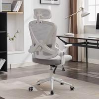 Chaise de direction de luxe pour bureau et maison, pivotante, confortable, ergonomique, en maille