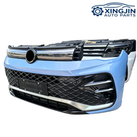 Kit de Carrocería Completo para Volkswagen Tiguan R-Line, Modelo 2025-2026, Incluye Parrilla, Ventilador de Radiador, Alerón Delantero, Luces Delanteras y Componentes Frontales