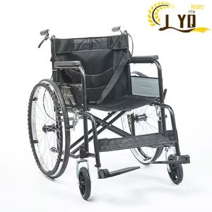 Fauteuil roulant manuel ultraléger pliable, avec fonction de toilette intégrée, pour personnes âgées et paralysées, chariot de marche léger et portable - Product Image 5